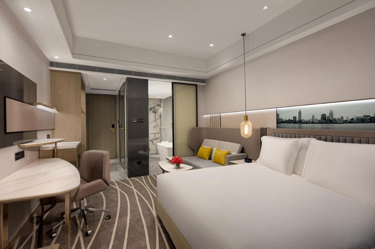 Crowne Plaza Shanghai Nanjing Road By Ihg Exterior foto Deluxe Room